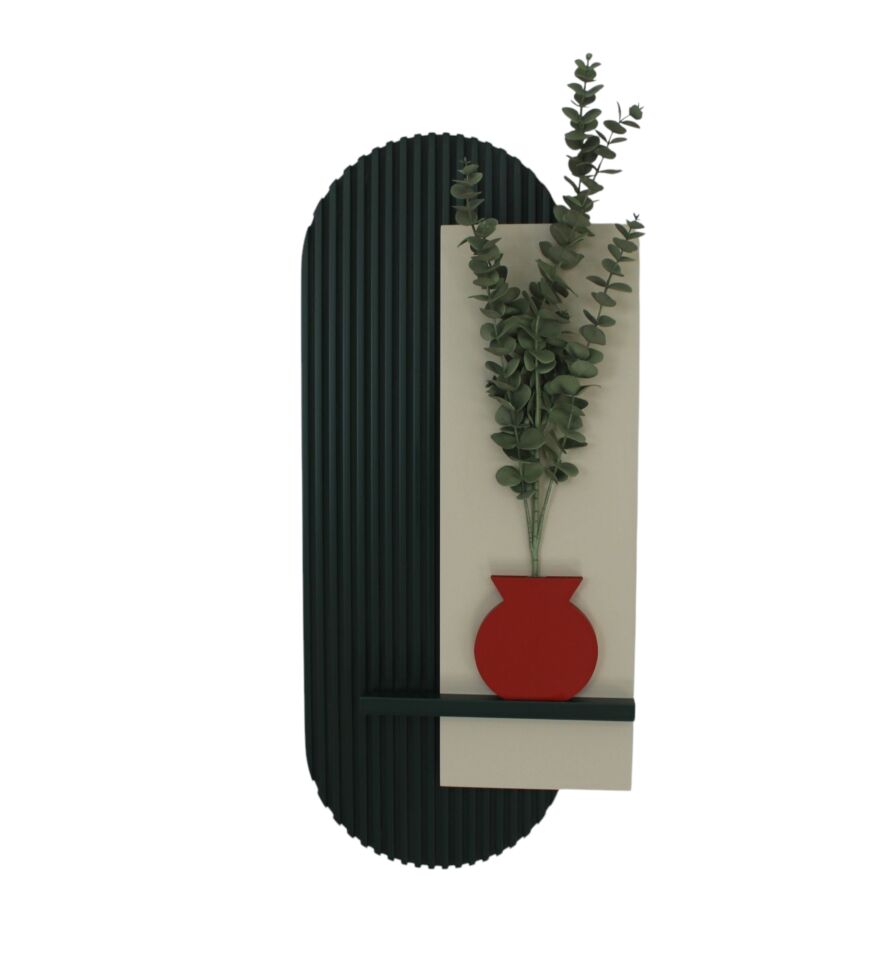 Flora  Lake Duvar Dekoru yeşil