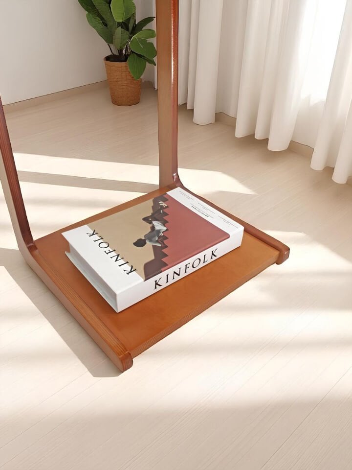 Demeter Ahşap C Sehpa Tekerlekli